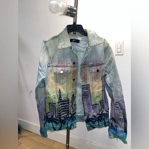 AMIRI ‘Hollywood’ JEAN JACKET SIZE MEDIUM EXCELLENT CONDITION